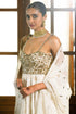 Fiza Strapless Anarkali With Sharara And Dupatta